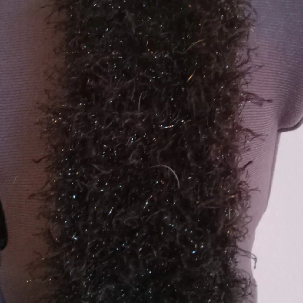 🔥SALE🔥Black Shiny‎ Scarf